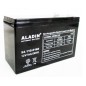 ALADIN 12V 7.2 Ah hermetic gel battery positive pole left