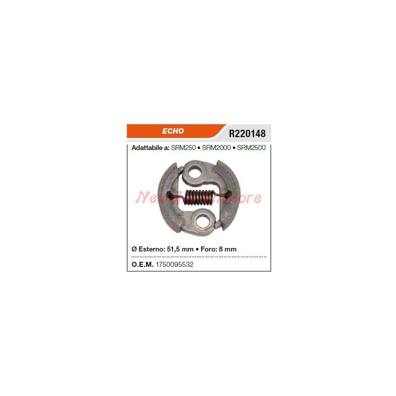 Embrayage ECHO pour débroussailleuse SRM250 SRM2000 SRM2500 R220148