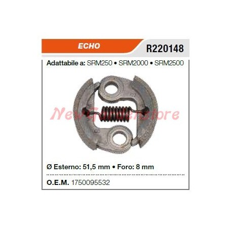 ECHO clutch for brushcutter SRM250 SRM2000 SRM2500 R220148 | Newgardenstore.eu