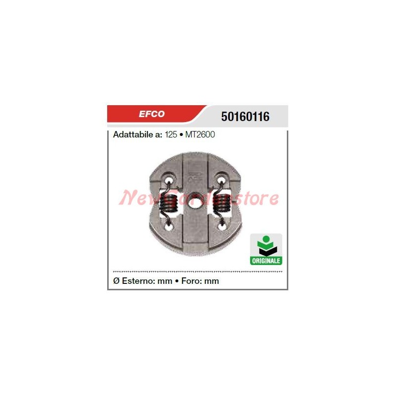 Embrague EFCO para motosierra 125 MT2600 50160116