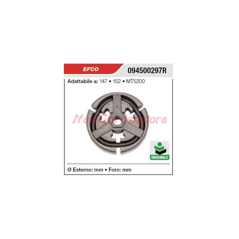 Embrayage EFCO pour tronçonneuse 147 152 MT5200 094500297R