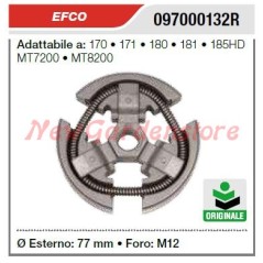 Embrayage EFCO pour tronçonneuse 170 171 180 181 185HD MT7200 MT8200 097000132R