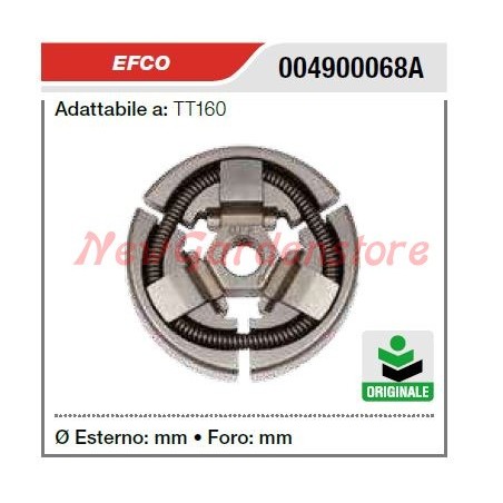 Embrague EFCO para cortacésped TT160 004900068A | Newgardenstore.eu