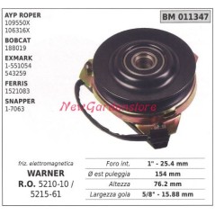 Elektromagnetische kupplung warner rasenmäher ayp roper bobcat 011347