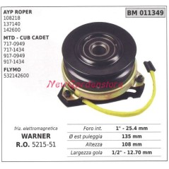 Frizione elettromagnetica warner rasaerba tosaerba ayp roper mtd 011349 | Newgardenstore.eu