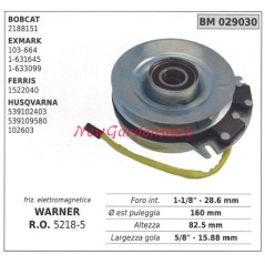 Electromagnetic clutch warner lawn mower bobcat 029030