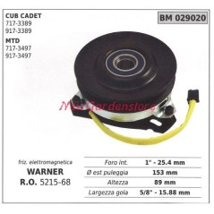 Embrayage électromagnétique warner tondeuse cub cadet MTD 011350 | Newgardenstore.eu