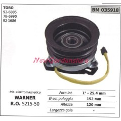 Embrague electromagnético warner cortacésped toro 035918