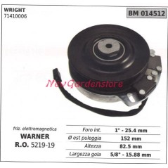 Embrayage électromagnétique warner tondeuse wright 71410006 014512