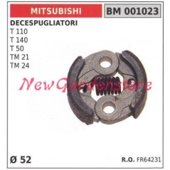 Clutch MITSUBISHI brushcutter T 110 140 T50 TM21 TM24 D. 52 mm FR64231 | Newgardenstore.eu