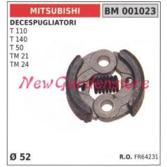 Embrayage MITSUBISHI débroussailleuse T 110 140 T50 TM21 TM24 D. 52 mm FR64231 | Newgardenstore.eu