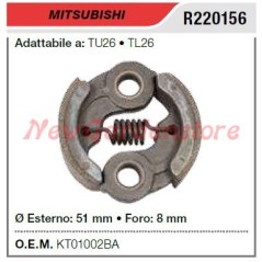 Embrayage pour taille-haie MITSUBISHI TU26 TL26 R220156 | Newgardenstore.eu