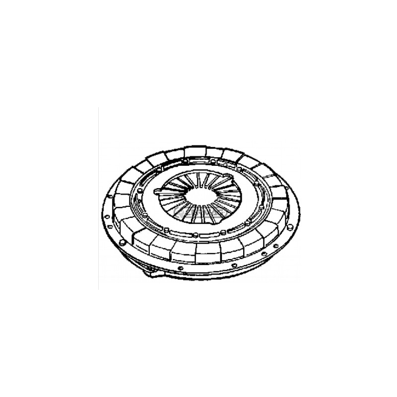 Embrayage monodisque avec ressorts à diaphragme Barbieri tracteur à pied FB 210 15002