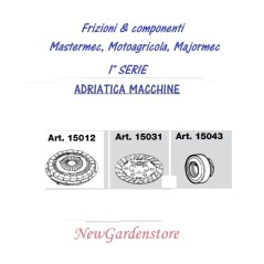 Single-plate clutch MASTERMEC L2 1Series ADRIATICA MACCHINE