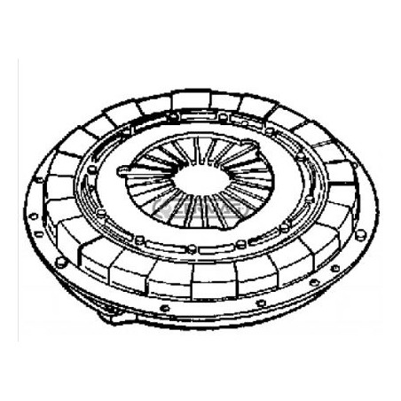 Embrayage monodisque PASQUALI pour tracteur à pied 131 15381 | Newgardenstore.eu