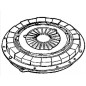 PASQUALI single-plate clutch for walking tractor 131 15381