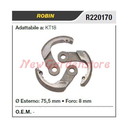 ROBIN brushcutter clutch KT18 R220170 | Newgardenstore.eu