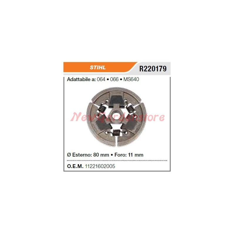 Embrague motosierra STIHL 064 066 MS640 R220179