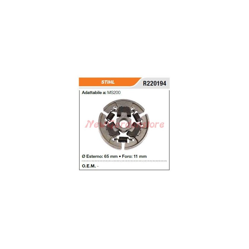 STIHL embrayage pour tronçonneuse MS200 R220194