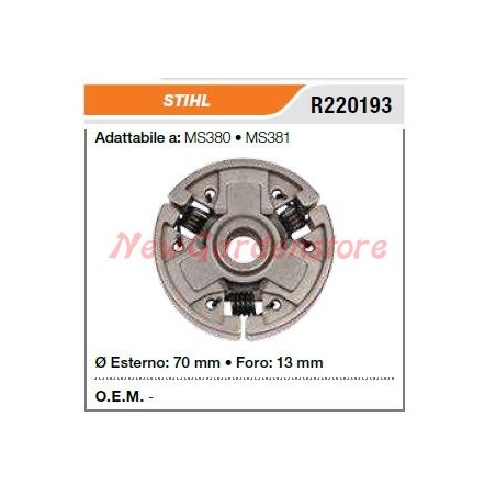 STIHL chainsaw clutch MS380 381 R220193 | Newgardenstore.eu