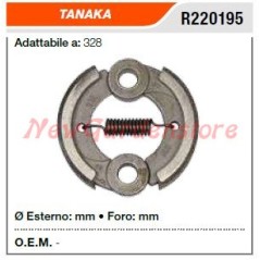 Embrayage pour tronçonneuse TANAKA 328 R220195