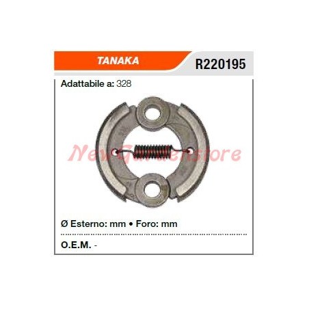 Embrayage pour tronçonneuse TANAKA 328 R220195 | Newgardenstore.eu