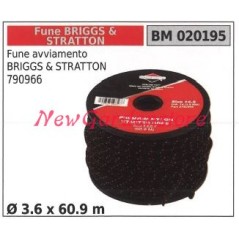 Briggs&stratton starter rope 790966 Ø 3.6 x 60.9m 020195 | Newgardenstore.eu