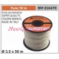 Corde de démarrage blanche de super qualité Ø  3.5 x 50m 016470