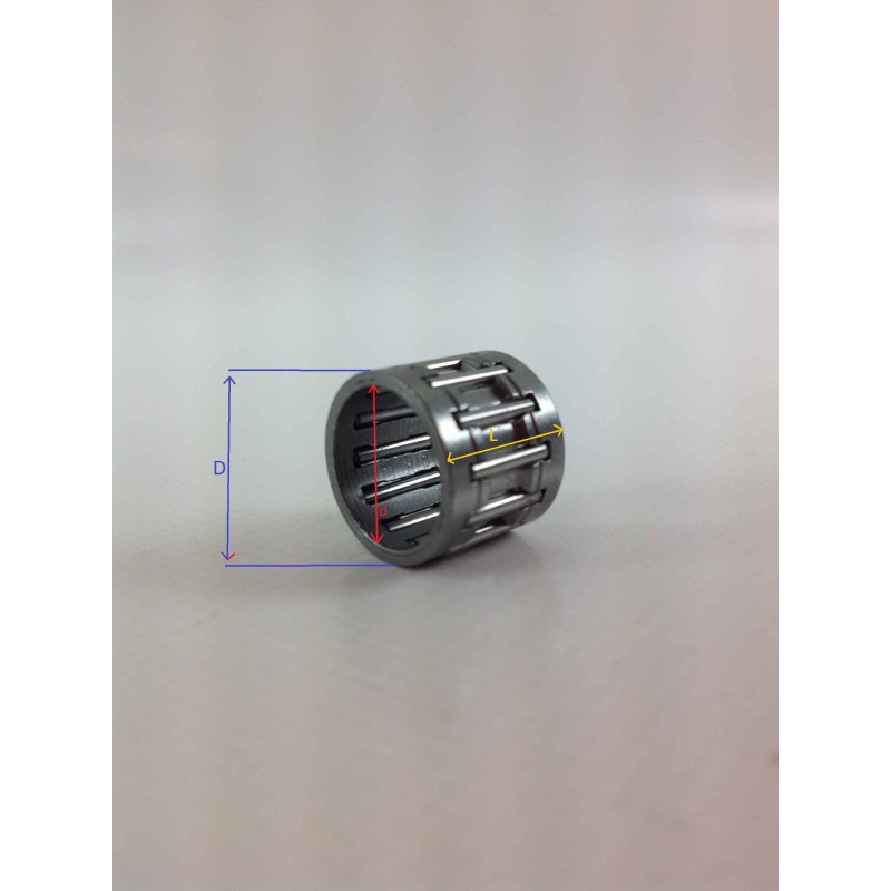 UNIVERSAL cage à rouleaux pour tronçonneuse Ø  intérieur 10,0 mm Ø  extérieur 14,0 mm L-10,7 mm