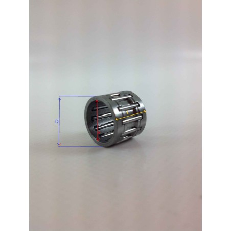 UNIVERSAL cage à rouleaux pour tronçonneuse Ø  intérieur 8,0 mm Ø  extérieur 10,0 mm L-11,7 mm