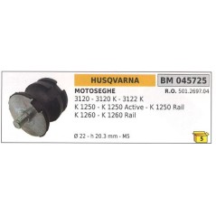 Antivibrante HUSQVARNA motosega 3120 3120 K 3122 K K1250 1250 ACTIVE 045725 | Newgardenstore.eu