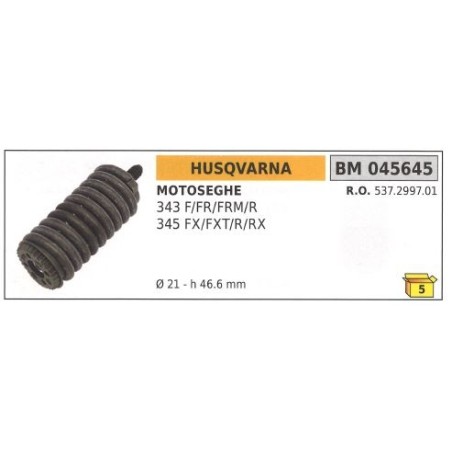 Antivibrante HUSQVARNA motosega 343F/FR/FRM/R 345FX/FXT/R/RX 045645 | Newgardenstore.eu