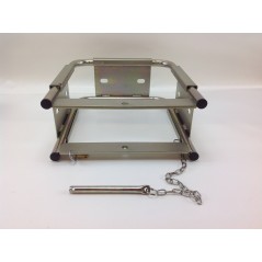 Cage single footrest plate 80X80 BOX model 80 21414.1