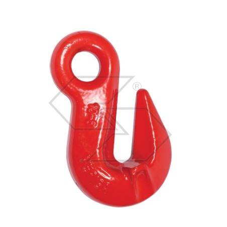 Eye shortening hook grade 80 weight 0.28 Kg traction force 2000 daN | Newgardenstore.eu