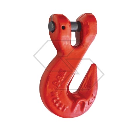 Shortening hook with pin grade 80 for chain Ø 7/8 mm traction force 4000 Kg | Newgardenstore.eu