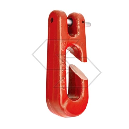 Hook for quick-insertion rope grade 80 weight 0.65 Kg traction force 4500 | Newgardenstore.eu