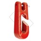 Hook for quick-insertion rope grade 80 weight 0.65 Kg traction force 4500