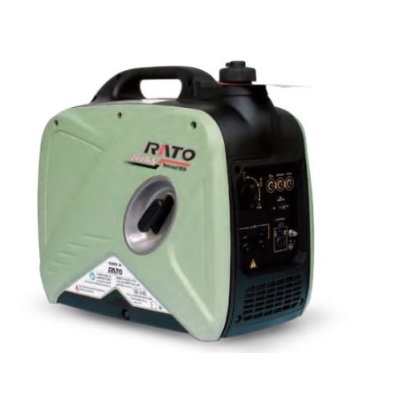 RATO R2000iS-C silenced inverter generator with 79.7 cc 4T petrol engine | Newgardenstore.eu