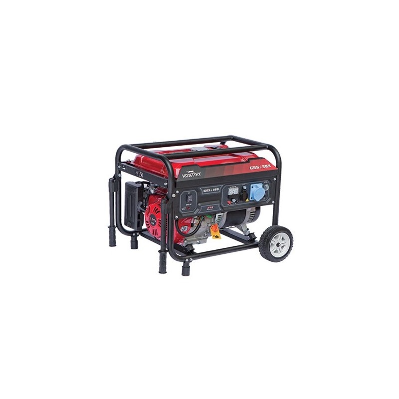 KONTIKY single-phase generator G55/389 with AWR card RATO 389cc 4-stroke engine