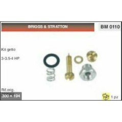BRIGGS & STRATTON Rasenmähermotor Vergasernadeldüse 299060 | Newgardenstore.eu