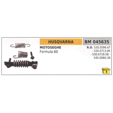 HUSQVARNA Schwingungsdämpfer FORMULA 60 Kettensäge 045635 | Newgardenstore.eu