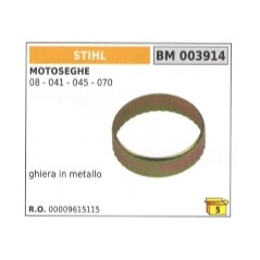 Virola de metal piñón de arranque compatible motosierra STIHL 08 - 041 | Newgardenstore.eu