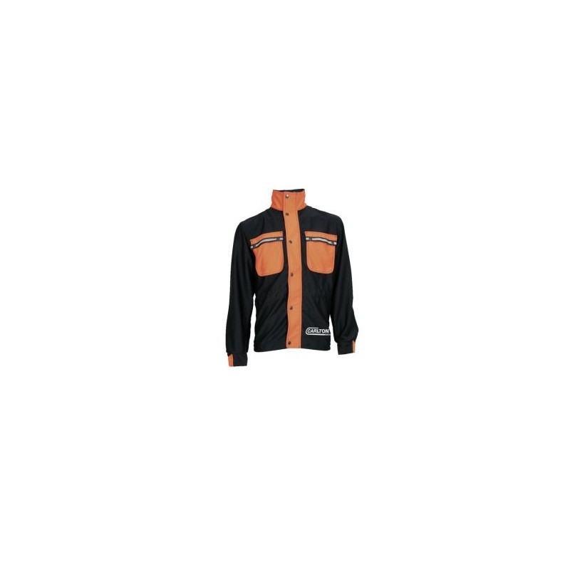 CARLTON Forstjacke Farbe orange und schwarz Größe 48 - S