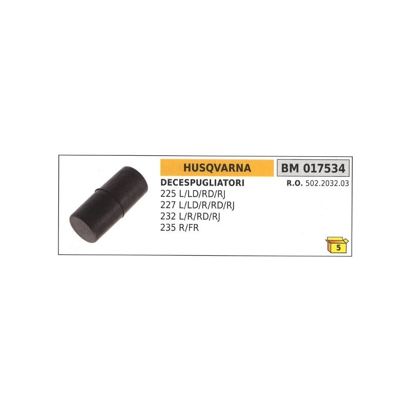 Support anti-vibration HUSQVARNA pour débroussailleuse 225L/LD/RD/RJ 017534