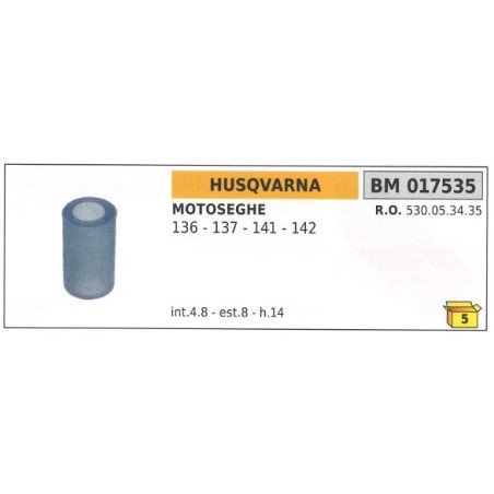 Antivibrante HUSQVARNA per motosega 136 137 141 142 017535 | Newgardenstore.eu