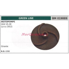 Impeller GREENLINE motor pump QGZ 25-30 year 2012 019889 | Newgardenstore.eu