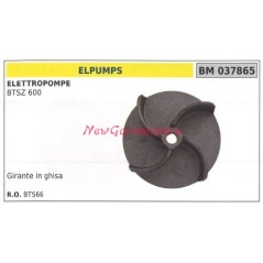 ELPUMPS cast iron impeller BTSZ 600 electric pump 037865