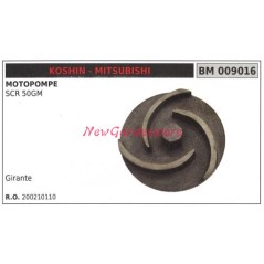 Laufrad KOSHIN-Motorpumpe SCR 50GM 009016 | Newgardenstore.eu