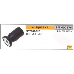Antivibrante HUSQVARNA per motosega 154 254 257 007576 501867001 compatibile | Newgardenstore.eu
