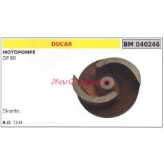 Roue de pompe DUCAR motopompe DP 80 040246 | Newgardenstore.eu